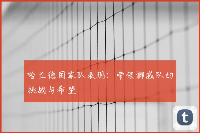 哈兰德国家队表现：带领挪威队的挑战与希望